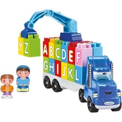 Ecoiffier Truck with Crane and Letters 3352