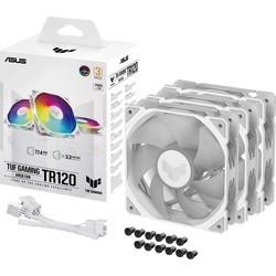 Asus TUF Gaming TR120 ARGB White - Triple Pack