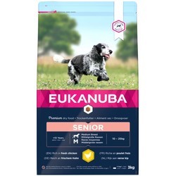 Eukanuba Senior M Breed Chicken 3 kg