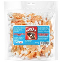 Happet Twisted Bone Chicken\/Calcium 500 g