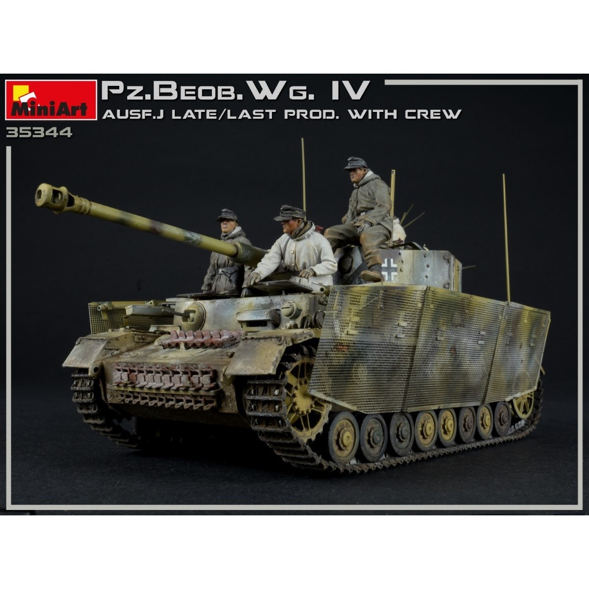 MiniArt Pz. Beob. Wg.IV Ausf J Late\/Last Prod 2 in 1 with Crew (1:35)