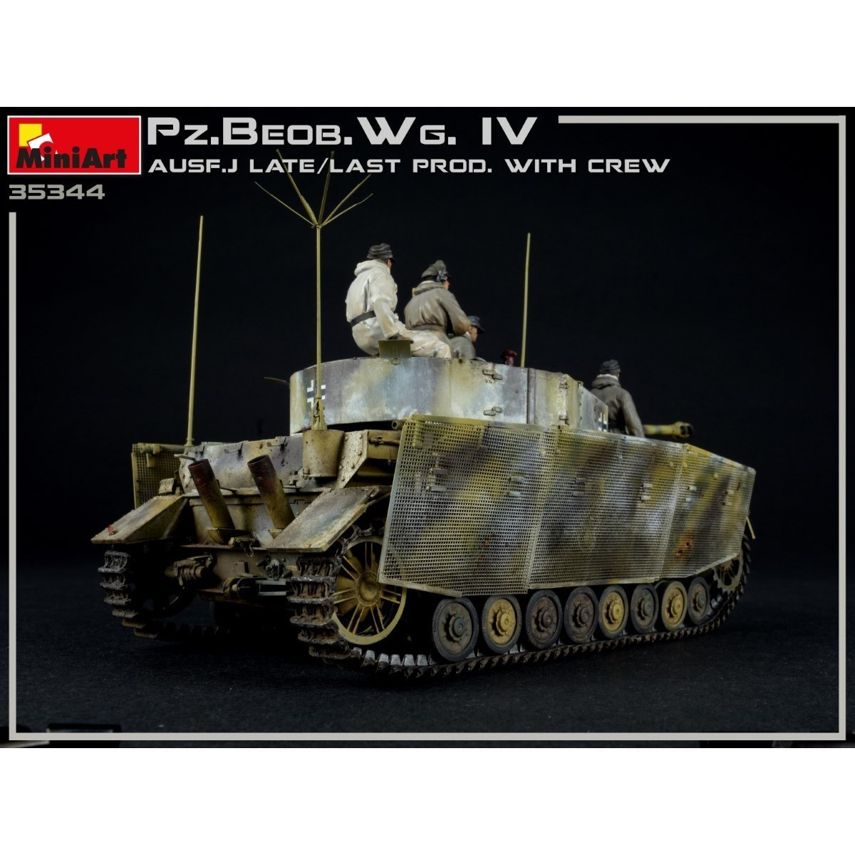 MiniArt Pz. Beob. Wg.IV Ausf J Late\/Last Prod 2 in 1 with Crew (1:35)