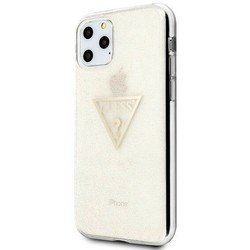 GUESS Glitter Triangle for iPhone 11 Pro