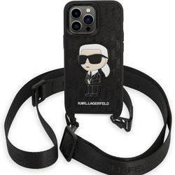 Karl Lagerfeld Monogram Ikonik Patch for iPhone 14 Pro