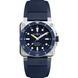 Bell & Ross BR0392-D-BU-ST\/SRB