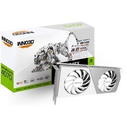 INNO3D GeForce RTX 4070 TWIN X2 OC WHITE STEALTH