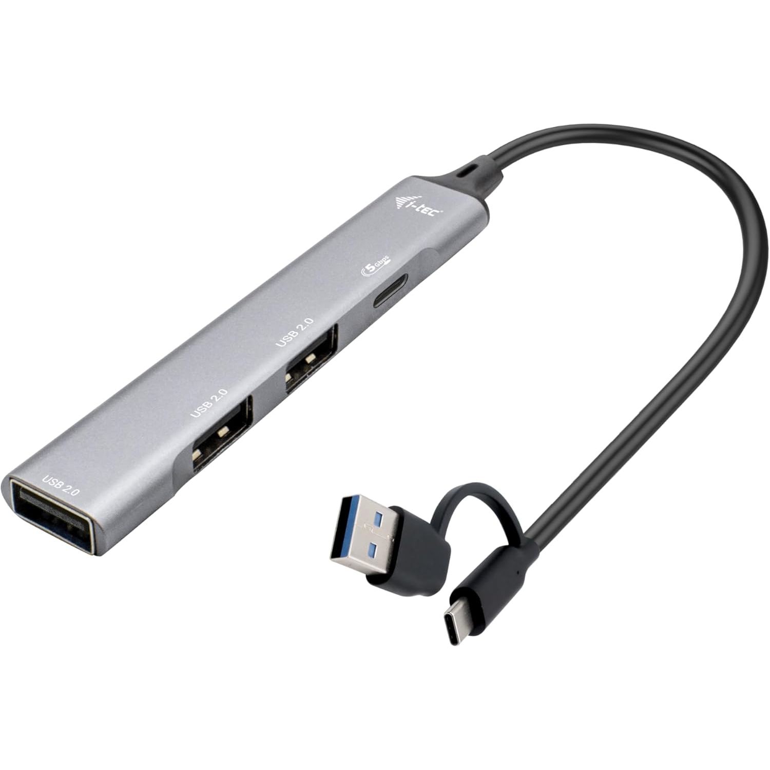 i-Tec USB-C\/USB-A Metal HUB 1x USB 3.0 + 3x USB 2.0