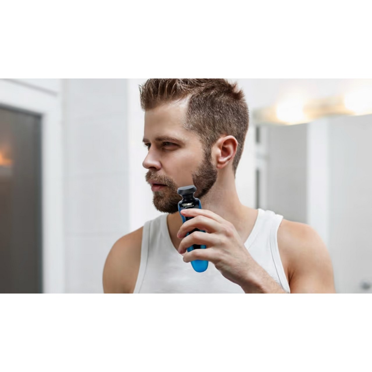 iMounTEK 4-In-1 Men Cordless Electric Shaver
