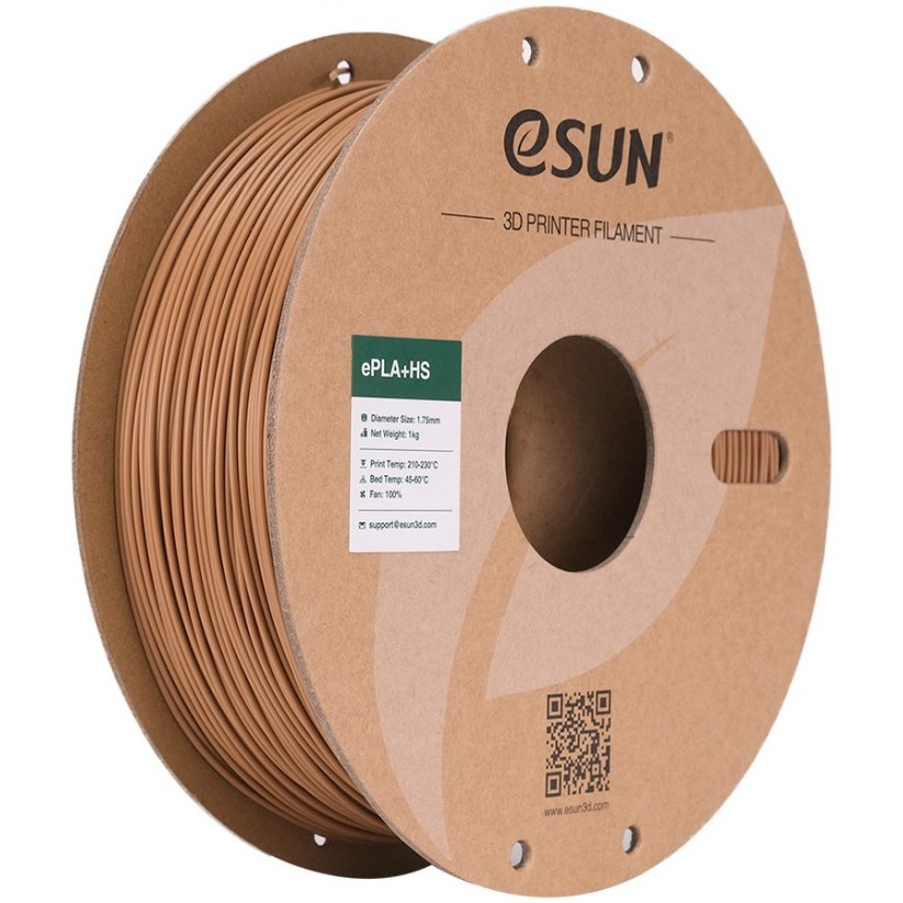 eSUN ePLA+HS Light Brown 1kg 1&nbsp;кг  коричневый