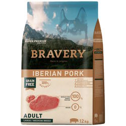 Bravery Adult Large\/Medium Iberian Pork 12 kg