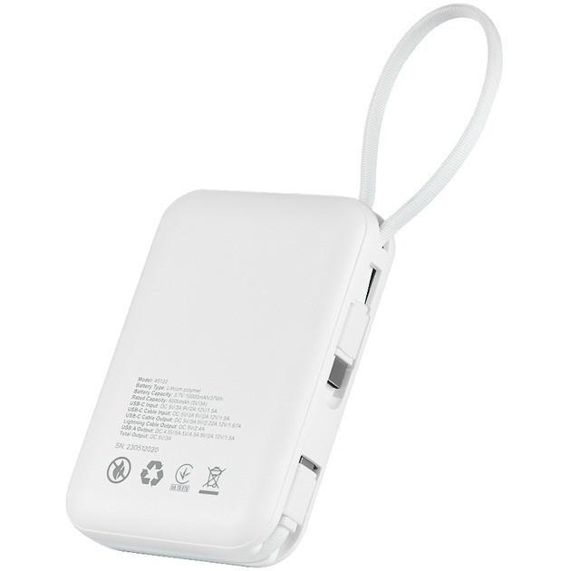 Brevia Powerbank 10000 22.5W Type-C + Lightning