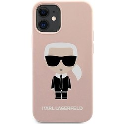 Karl Lagerfeld Silicone Ikonik for iPhone 12 Mini