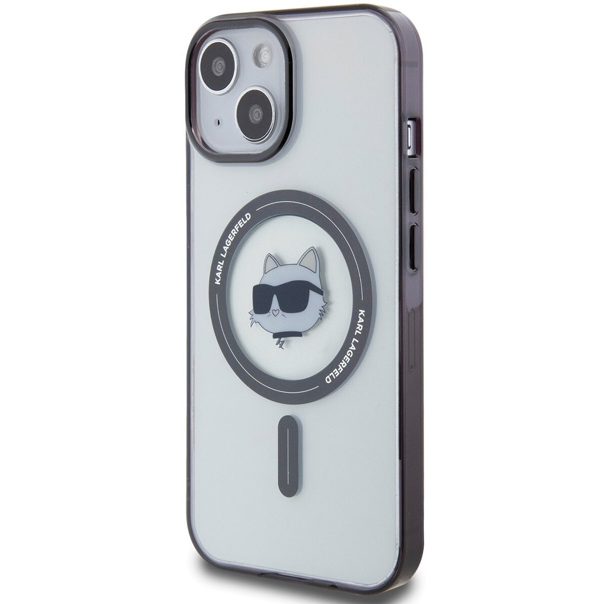 Karl Lagerfeld IML Choupette`s Head MagSafe for iPhone 15 Plus