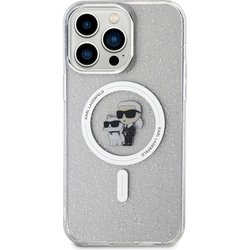 Karl Lagerfeld Karl&Choupette Glitter MagSafe for iPhone 15 Pro