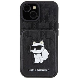 Karl Lagerfeld Cardslots Stand for iPhone 15