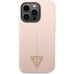 GUESS Silicone Triangle for iPhone 14 Pro