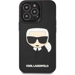 Karl Lagerfeld 3D Rubber Karl's Head for iPhone 13 Pro