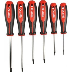 Milwaukee Tri-lobe S\/Driver Torx set 6 pcs