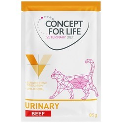 Concept for Life Veterinary Diet Urinary Beef Pouch 12 pcs
