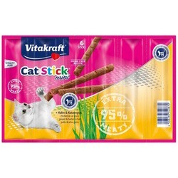 Vitakraft Cat Stick Mini Chicken\/Grass 18 g