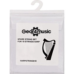 Gear4music 19 String Harp String Set