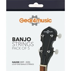 Gear4music 5 String Banjo Strings