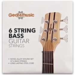 Gear4music 6 String Bass Guitar String Set