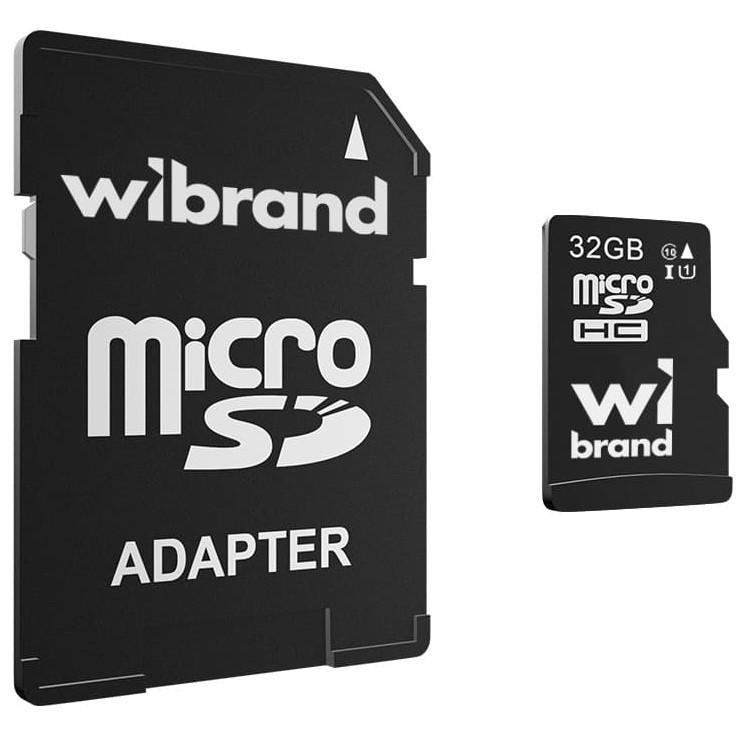 Wibrand microSD UHS-I Class 10 + Adapter 32&nbsp;ГБ
