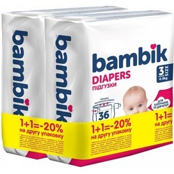 Bambik Diapers 3 \/ 72 pcs