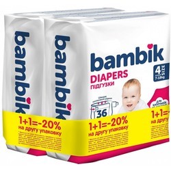 Bambik Diapers 4 \/ 72 pcs