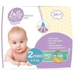 Lolly Premium Soft Diapers 2 \/ 34 pcs