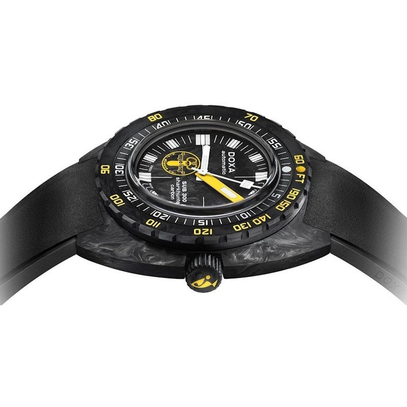 DOXA SUB 300 Carbon Aqua Lung US Divers Sharkhunter 822.70.101AQL.20