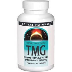 Source Naturals TMG 750 mg 60 tab