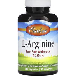 Carlson Labs L-Arginine 1350 mg 90 cap