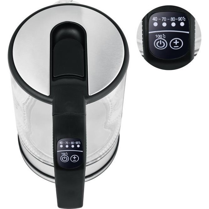 Rotex RKT85-GS Smart 2200&nbsp;Вт 1.7&nbsp;л  хром