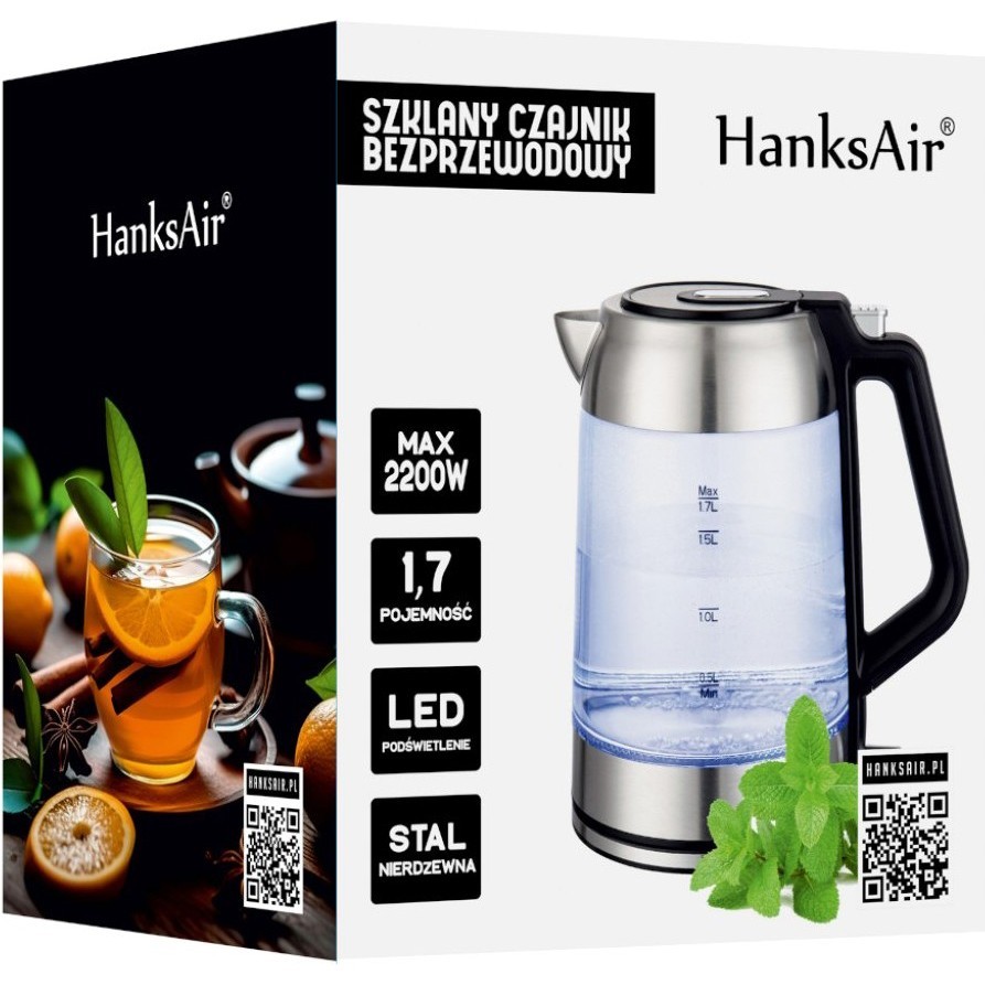 HanksAir CAS-01A 2200&nbsp;Вт 1.7&nbsp;л  нержавейка