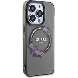 GUESS IML Flowers Wreatch MagSafe for iPhone 15 Pro Max