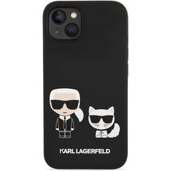 Karl Lagerfeld Liquid Silicone Karl & Choupette for iPhone 14