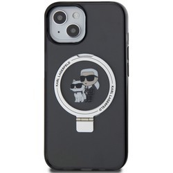 Karl Lagerfeld Ring Stand Karl&Choupette MagSafe for iPhone 15