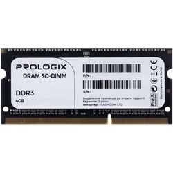 PrologiX SO-DIMM DDR3 1x4Gb PRO4GB1600D3S