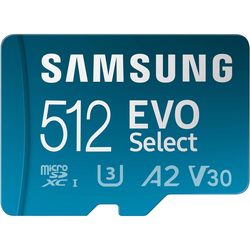 Samsung EVO Select microSDXC + Adapter 2024 512&nbsp;ГБ