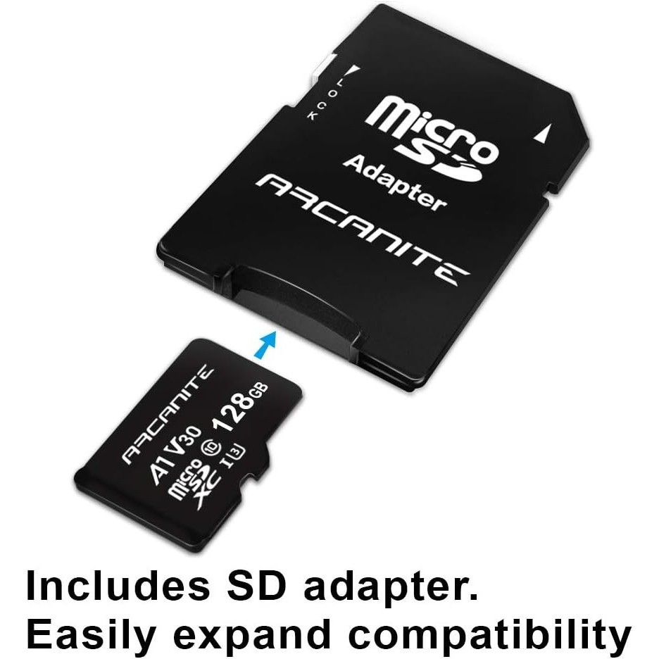 Arcanite microSDXC with Adapter A1 UHS-I U3 V30 C10 256&nbsp;ГБ