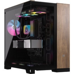 Corsair 6500X Black\/Walnut Wood