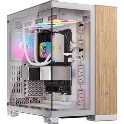 Corsair 6500X White\/Bamboo Wood