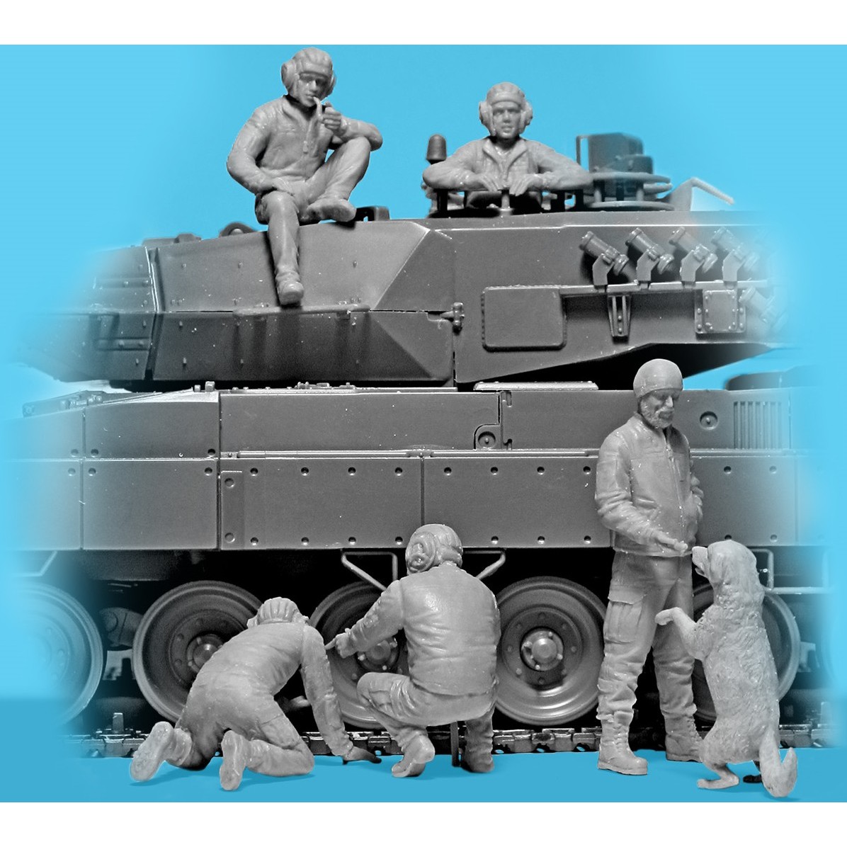 ICM Leopard 2 Crew of the Armed Forces of Ukraine (1:35)