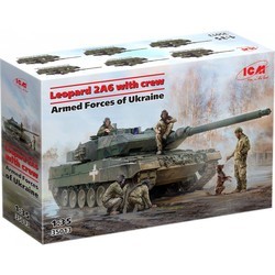 ICM Leopard 2A6 with Crew (1:35)