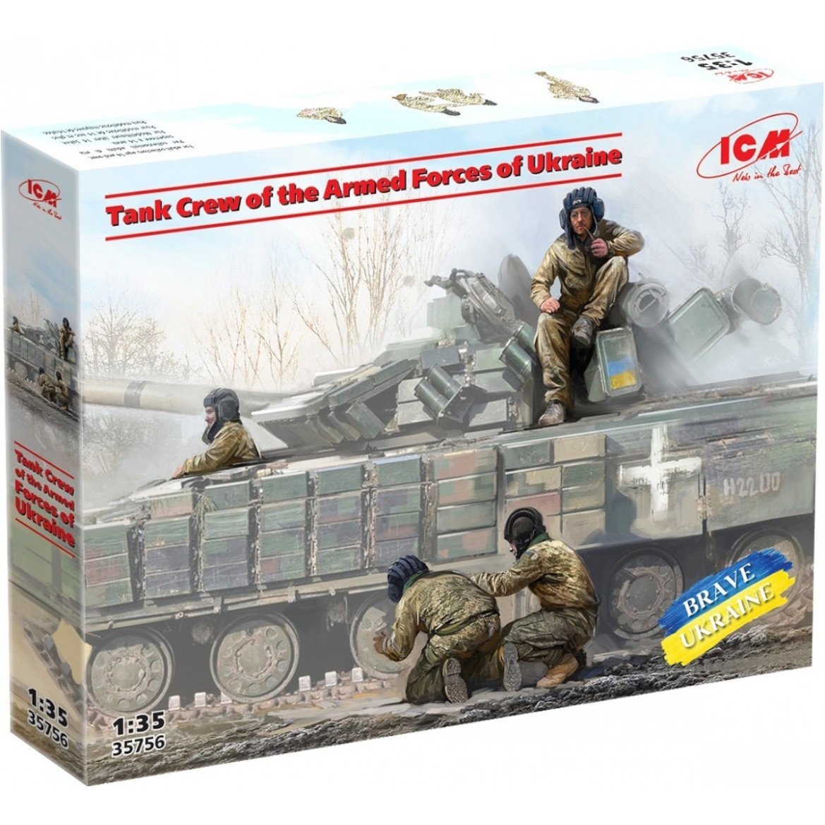 ICM Tank Crew of the Armed Forces of Ukraine (1:35)