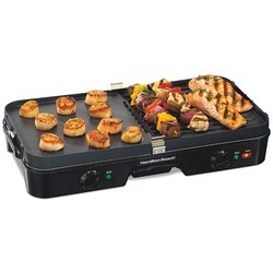 Hamilton Beach Dual-Zone Grill/Griddle черный