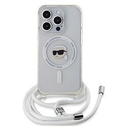 Karl Lagerfeld Crossbody IML Karl Head MagSafe for iPhone 15 Pro