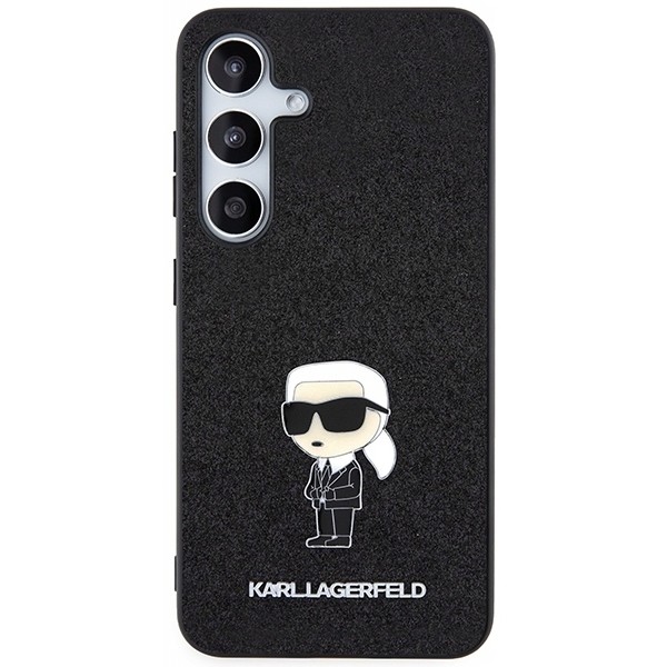 Karl Lagerfeld Fixed Glitter Ikonik Logo Metal Pin for Galaxy S24 Plus
